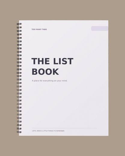 The Everyday Workbook Collection | 6 ADHD-Friendly Journals & Self-Help Workbooks | Too Many Tabs