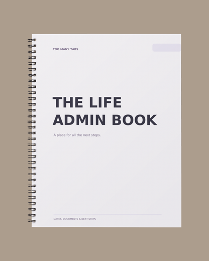The Everyday Workbook Collection | 6 ADHD-Friendly Journals & Self-Help Workbooks | Too Many Tabs
