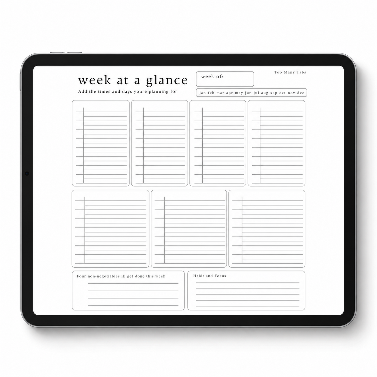 Digital Planner