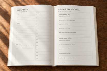 2027 Quarterly Planner & Stationery Set – Neurodivergent-Friendly