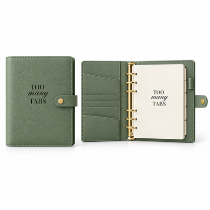 PREORDER Refillable binder planner